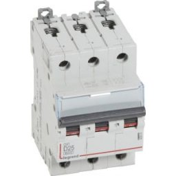 DX3 Kismegszakító 3P D 25A 6kA 408091