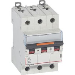 DX3 Kismegszakító 3P D 2A 25kA 409830