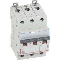 DX3 Kismegszakító 3P D 2A 6kA 408082
