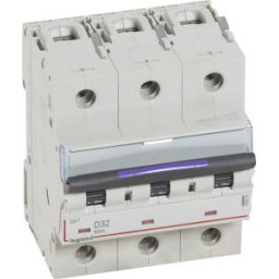 DX3 Kismegszakító 3P D 32A 50kA 410216