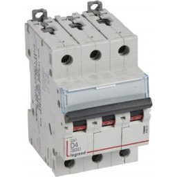 DX3 Kismegszakító 3P D 4A 6kA 408084