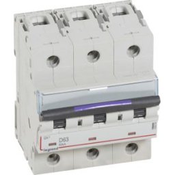 DX3 Kismegszakító 3P D 63A 50kA 410219