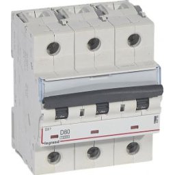 DX3 Kismegszakító 3P D 80A 10kA/16kA 408769