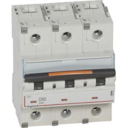DX3 Kismegszakító 3P D 80A 25kA 409840