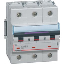 DX3 Kismegszakító 3P mA 12.5A 50kA 410251