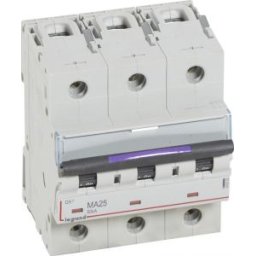 DX3 Kismegszakító 3P mA 25A 50kA 410253