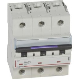 DX3 Kismegszakító 3P mA 63A 50kA 410255