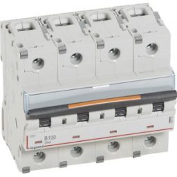 DX3 Kismegszakító 4P B 100A 25kA 409750
