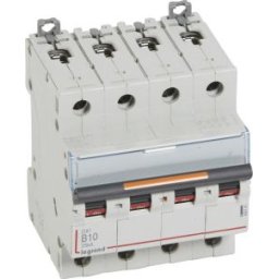 DX3 Kismegszakító 4P B 10A 25kA 409741