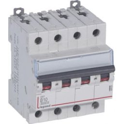 DX3 Kismegszakító 4P B 10A 6kA 407622