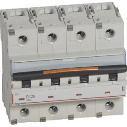 DX3 Kismegszakító 4P B 125A 25kA 409751