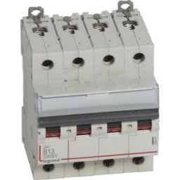 DX3 Kismegszakító 4P B 13A 10kA/16kA 409064