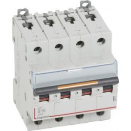 DX3 Kismegszakító 4P B 16A 25kA 409742