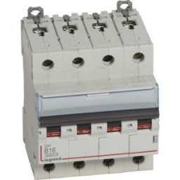 DX3 Kismegszakító 4P B 16A 6kA 407624