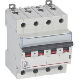 DX3 Kismegszakító 4P B 20A 6kA 407625
