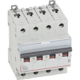 DX3 Kismegszakító 4P B 25A 10kA/16kA 409067