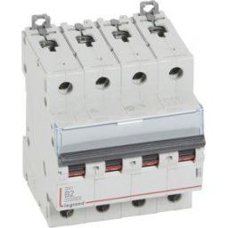 DX3 Kismegszakító 4P B 2A 10kA/16kA 409059