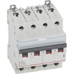 DX3 Kismegszakító 4P B 32A 10kA/16kA 409068
