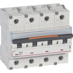 DX3 Kismegszakító 4P B 80A 25kA 409749