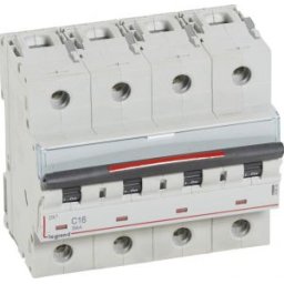 DX3 Kismegszakító 4P C 16A 36kA 410034