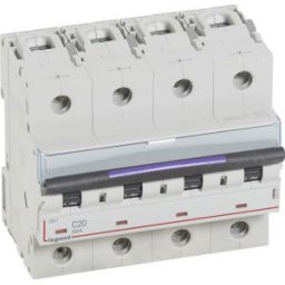 DX3 Kismegszakító 4P C 20A 50kA 410175