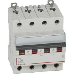 DX3 Kismegszakító 4P C 20A 6kA 407929
