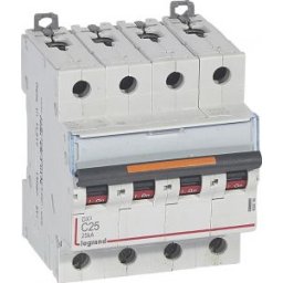 DX3 Kismegszakító 4P C 25A 25kA 409796