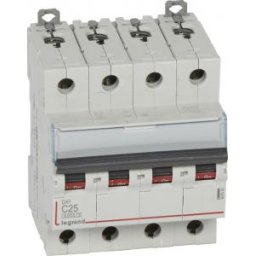 DX3 Kismegszakító 4P C 25A 6kA 407930