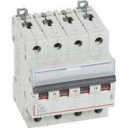 DX3 Kismegszakító 4P C 40A 10kA/16kA 409340