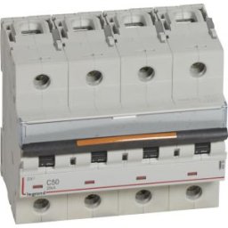 DX3 Kismegszakító 4P C 50A 25kA 409799