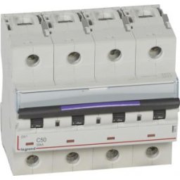 DX3 Kismegszakító 4P C 50A 50kA 410179