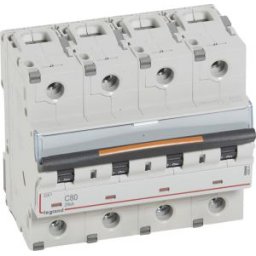 DX3 Kismegszakító 4P C 80A 25kA 409801
