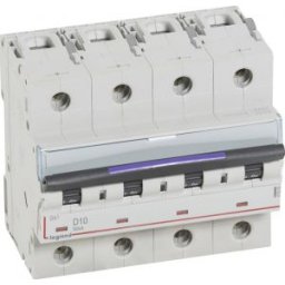 DX3 Kismegszakító 4P D 10A 50kA 410225