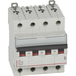 DX3 Kismegszakító 4P D 10A 6kA 408145