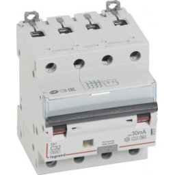 Dx3 4P Kombinált Áram-Védőkapcsoló C32 6000A / 10Ka 30Ma A-Hpi 411247