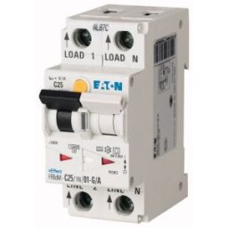 Áramvédős kismegszakító FRBDM-D25/1N/01-G/A 25A D 1P+N 10kA 100mA 168293