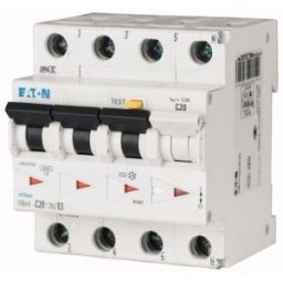 Áramvédős kismegszakító FRBM4-C20/3N/03-A 20A B 3P+N 10kA 300mA 170958