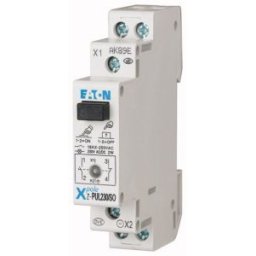 világító nyomógomb, 1z+1ny, fekete,16A,230V AC/DC Z-PUL230/SO