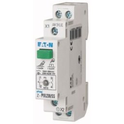 világító nyomógomb, 2z, zöld, 16A, 230V AC/DC Z-PUL230/SS