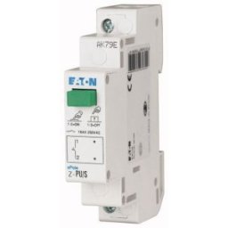 világító nyomógomb, 2z, zöld, 16A, 24V AC/DC Z-PUL24/SS