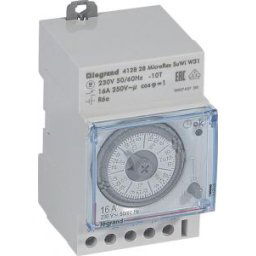 Microrex W31 Heti Programkapcsoló Autómatikus Téli/Nyári Időszámítás Átállás, Vízszintes Előlappal 412828