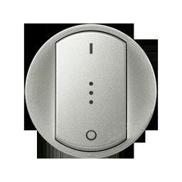 CELIANE I/O billentyű, fényjelzős IP20 Titán 68323