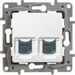 Kettes adatcsatlakozó Stp Cat.6 Rj45 NILOE Fehér 664776