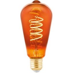 LED Vintage Dekor izzó 1x4W E27 Szabályozható 2000K