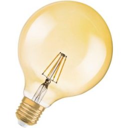 Ledes Dekor izzó Vintage 1906 LED 7W E27 Meleg Fehér 2400k 4058075809406