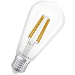 LED Vintage Dekor izzó 3.8W 806lm LED CLASSIC EDISON ENERGY EFFICIENCY A S E27 Nem Szabályozható 3000K
