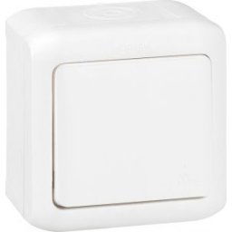 FORIX Egypólusu kapcsoló 10A IP44 Fehér 782360