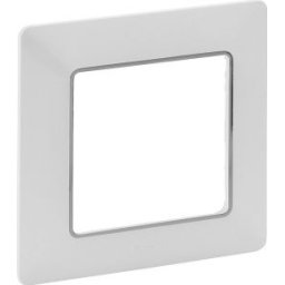 Egyes keret VALENA LIFE Fehér–króm 754031