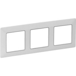 Hármas keret VALENA LIFE Fehér–króm 754033