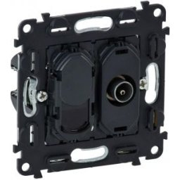 Valena Inmatic Tv Csatlakozóaljzat + Rj45 Cat. 6 Utp Aljzat Mechanizmus 753055